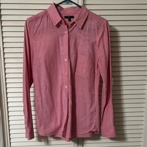 Pink Button-Up Shirt